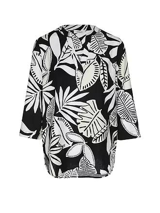 S.OLIVER | T-shirt blouse | schwarz